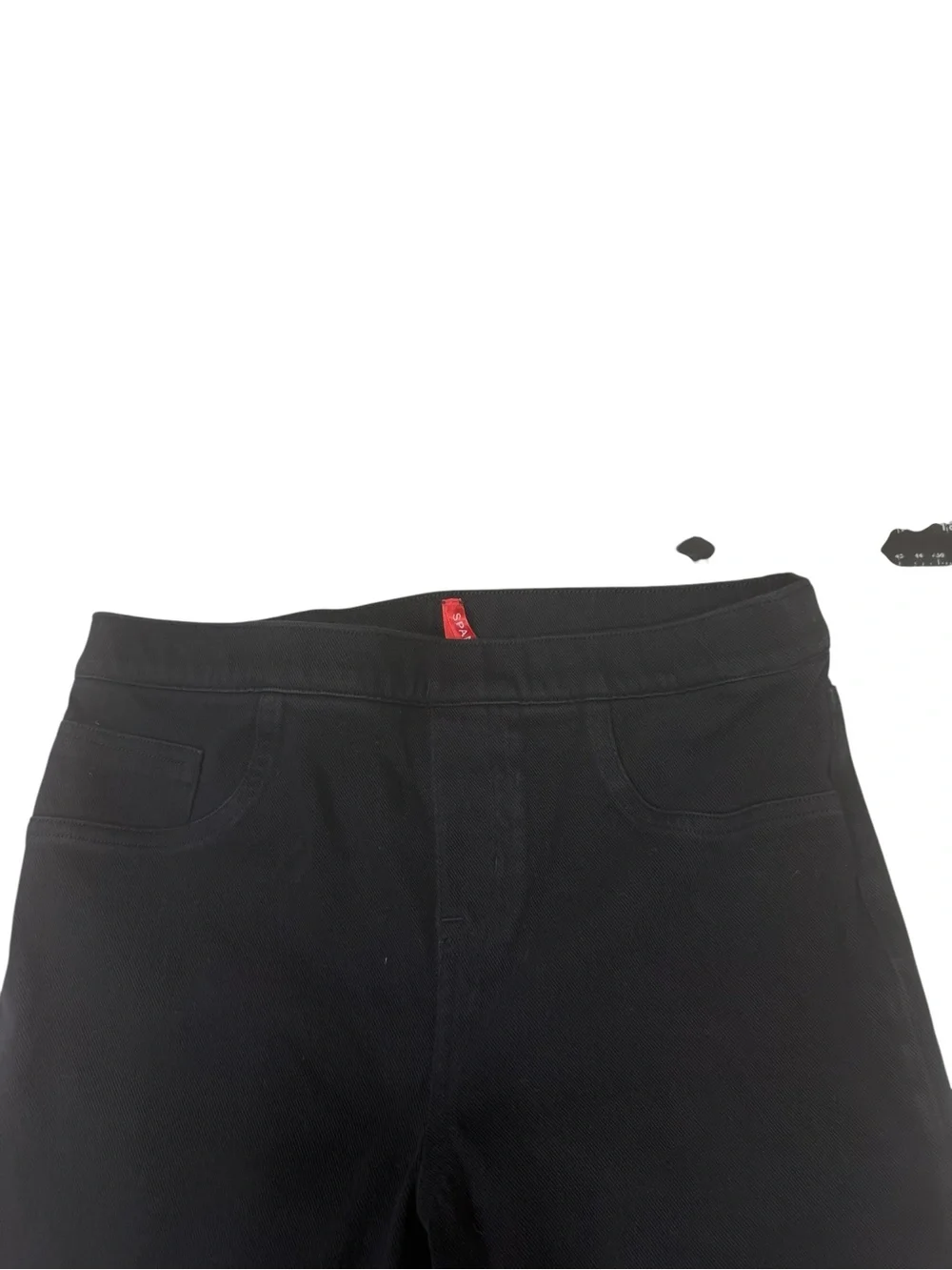 Spanx Jeans Sz Large Black Stretch